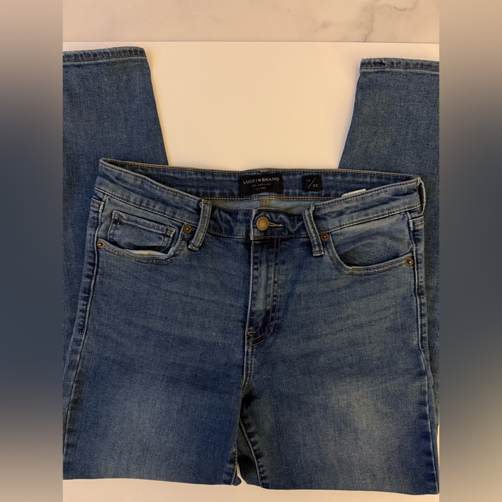 👖🔥Lucky Brand Women's Blue Skinny Jeans